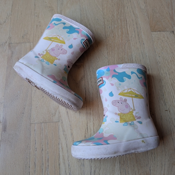 Hunter Peppa Pig Rain Boots size 5 - Picture 1 of 5